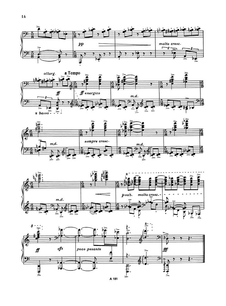 Danses Grotesques Piano